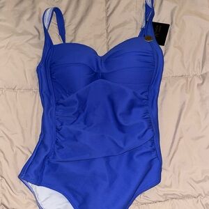 Royal Blue Bathing Suit, with cups built in.